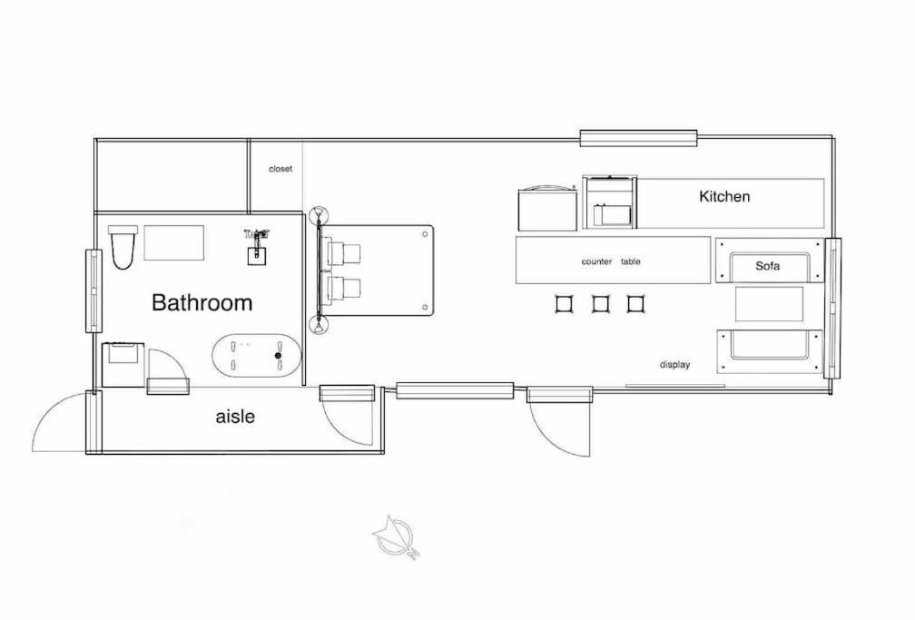 Hacobune Tinyhouse Onna Exterior foto